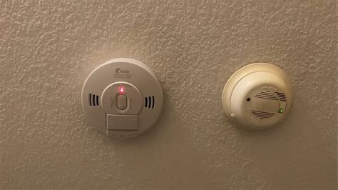 testing smoke detectors hard wired|smoke detector test button.